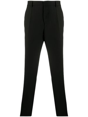 Ann Demeulemeester straight leg tailored trousers - Black