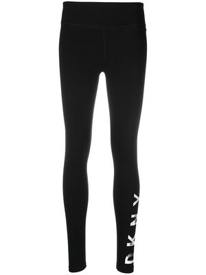 DKNY mid-rise track pants - Black