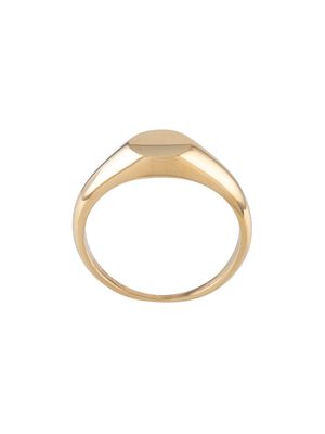 Nialaya Jewelry mini signet ring - Gold