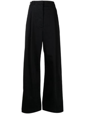 Proenza Schouler White Label high-waisted wide-leg trousers - Black
