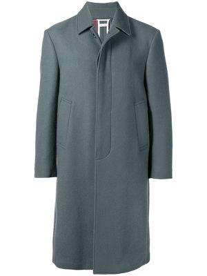 Thom Browne Relaxed Cashmere Bal Collar Overcoat - Grey