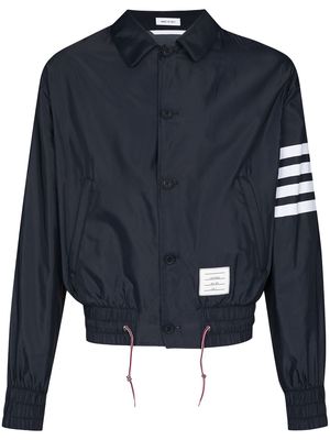Thom Browne button-up shirt jacket - Blue