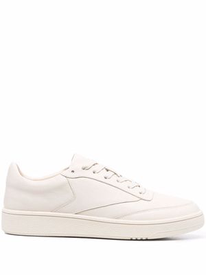12 STOREEZ leather low-top sneakers - Neutrals