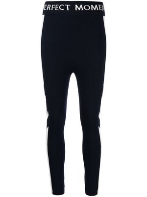 Perfect Moment Mania knitted leggings - Blue