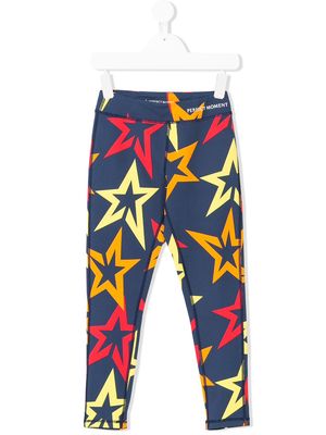 Perfect Moment Kids star print leggings - Multicolour