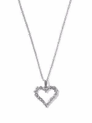AS29 18kt white gold Lana diamond necklace - Silver