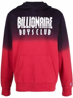 Billionaire Boys Club logo-print pullover hoodie - Red