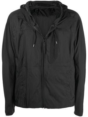 Ten C hooded lightweight jacket - Black