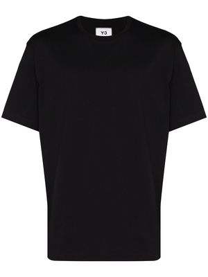 Y-3 tonal logo-print T-shirt - Black