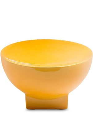 Pulpo Mila wide bowl - Yellow