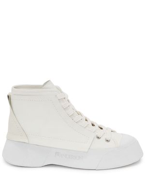 JW Anderson panelled high-top sneakers - White