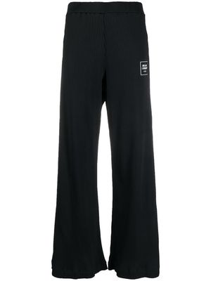 Opening Ceremony knitted flared trousers - Black