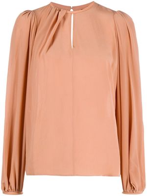 Elisabetta Franchi ruched detail blouse - Pink
