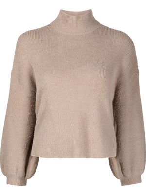 Michelle Mason turtleneck sweatshirt - Brown