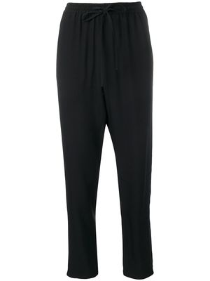 RED Valentino tapered leg relaxed trousers - Black