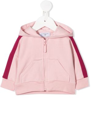 Monnalisa teddy bear print hoodie - Pink