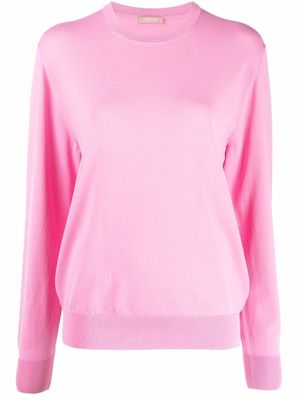 12 STOREEZ round neck jumper - Pink