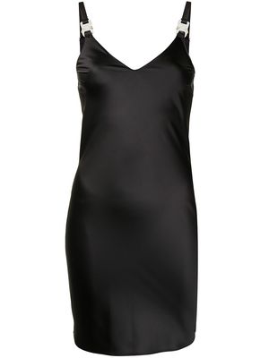 1017 ALYX 9SM V-neck buckle-fastening dress - Black