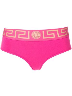 Versace Greca waistband briefs - Pink