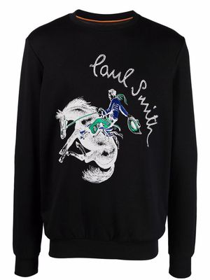 PS Paul Smith logo-print sweatshirt - Black