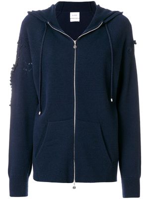 Barrie Romantic Timeless cashmere hoodie - Blue