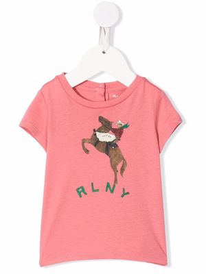 Ralph Lauren Kids Polo Pony cotton T-shirt - Pink