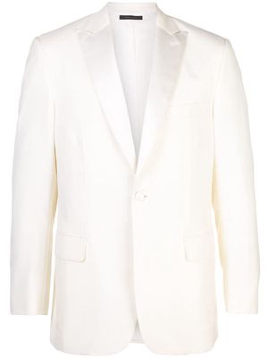 Brioni classic fitted blazer - White