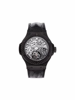 Hublot pre-owned Big Bang Tourbillon Minute Repeater Limited Edition 44mm - Grey