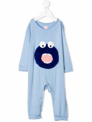 WAUW CAPOW by BANGBANG Charlie Chew onesie - Blue