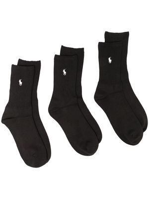 Polo Ralph Lauren Polo Pony tube socks - Black