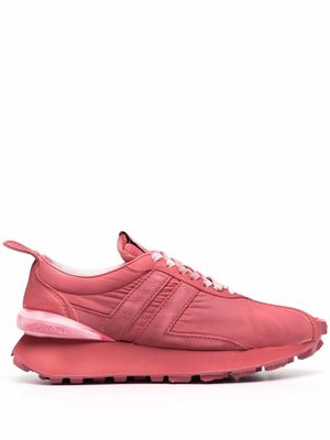 LANVIN Bumper lace-up sneakers - Pink