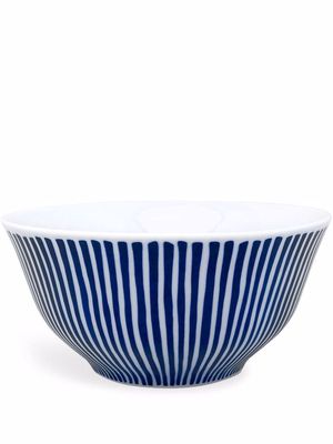 Sargadelos Ladeira porcelain salad bowl - Blue