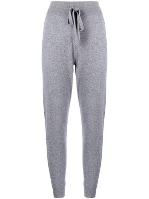 James Perse mid-rise knitted track pants - Grey