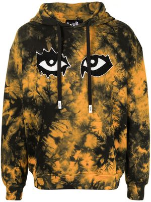 Haculla signature eyes hoodie - Orange