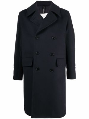 Mackintosh REDFORD double-breasted coat - Blue
