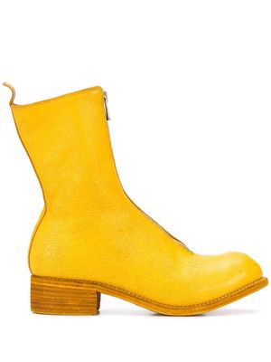 Guidi high ankle boots - Yellow