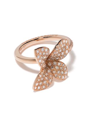 Pasquale Bruni 18kt rose gold Petit Garden diamond ring - Pink