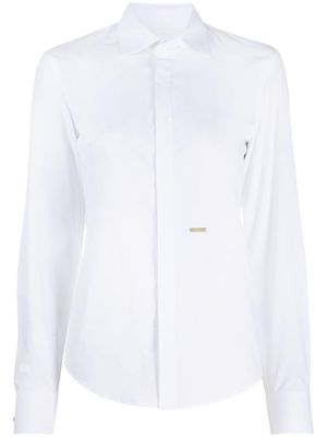 Dsquared2 cutaway collar shirt - White