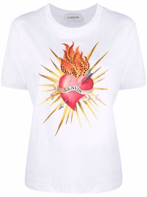 LANVIN Valentine's Day T-shirt - White