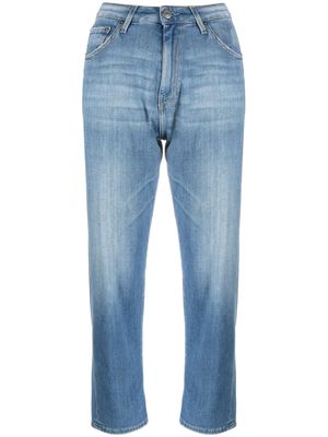 Haikure high-rise cropped jeans - Blue
