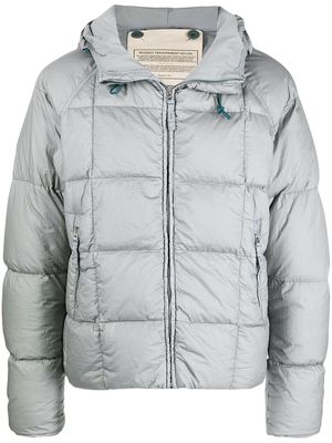 Ten C zipped padded jacket - Grey