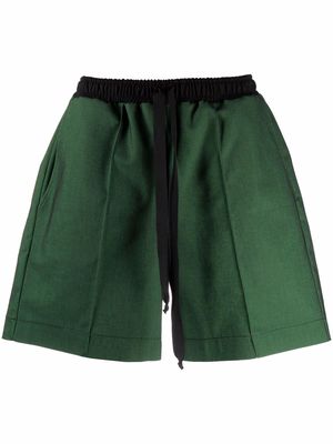 Alchemy drawstring-fastened shorts - Green