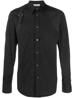 Alexander McQueen buckle detail shirt - Black