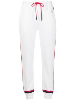 Perfect Moment Side-Stripe track pants - White