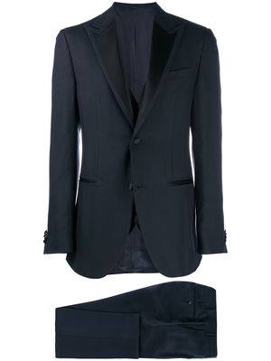 Corneliani three piece formal suit - Blue