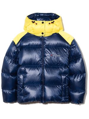 Perfect Moment Kids Boyde zip-up ski jacket - Blue