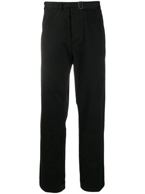 Haider Ackermann straight-leg tailored trousers - Black