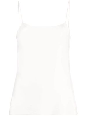 There Was One square-neck slip top - White