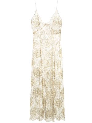 Gilda & Pearl Reverie long slip dress - White
