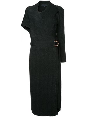 Proenza Schouler belted wrap dress - Black